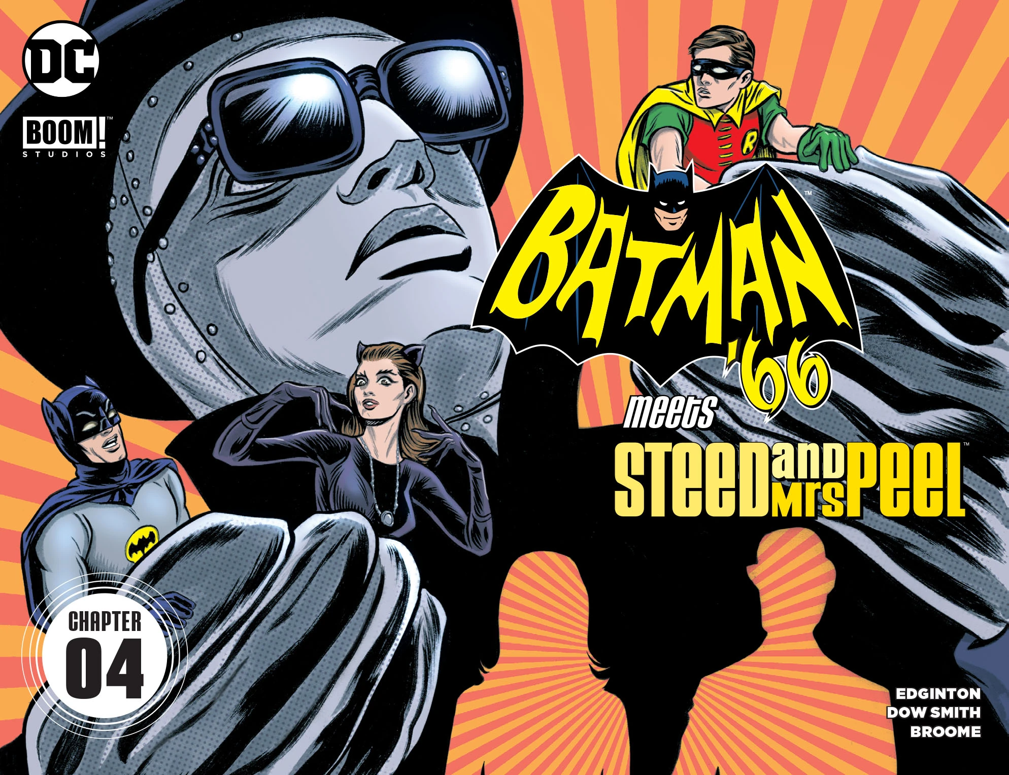 Batman '66 Meets Steed and Mrs Peel #4 (DC, 2016 — Cover A) cover